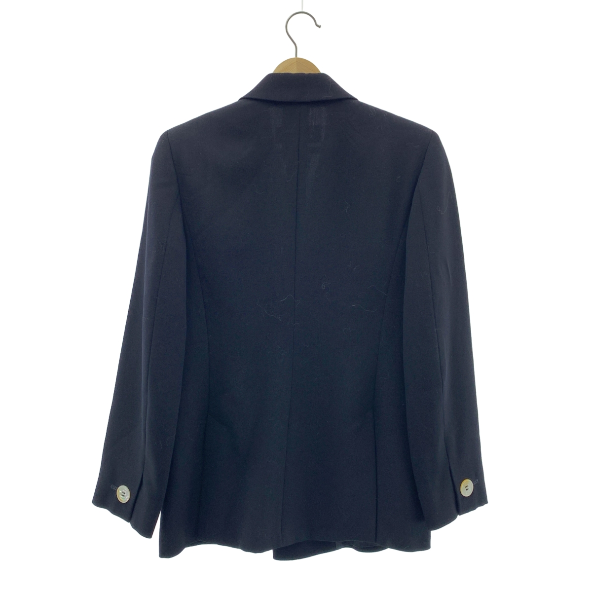 Max Mara / マックスマーラ ロゴボタン ダブルブレスト ジャケット / 総裏地