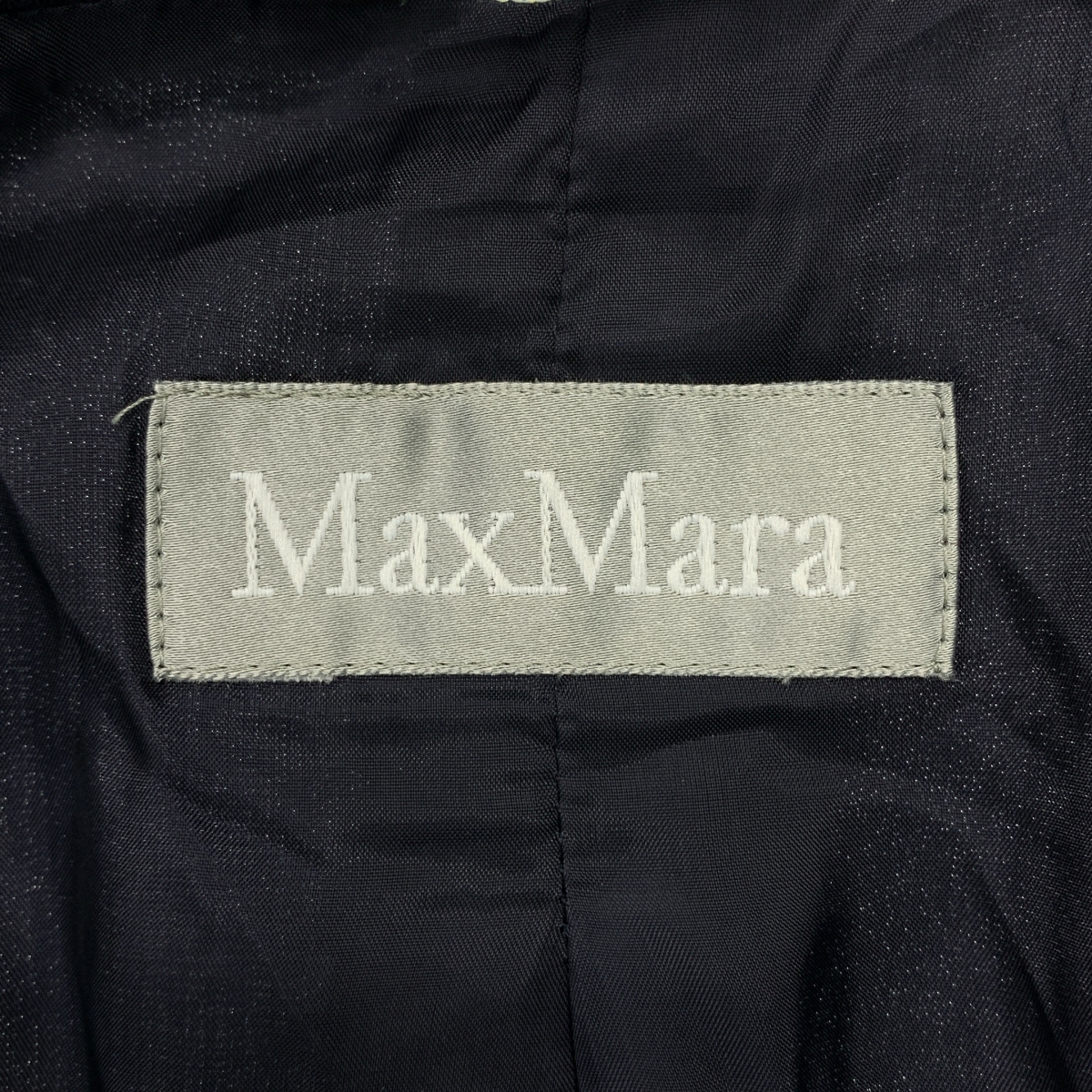 Max Mara / マックスマーラ ロゴボタン ダブルブレスト ジャケット / 総裏地