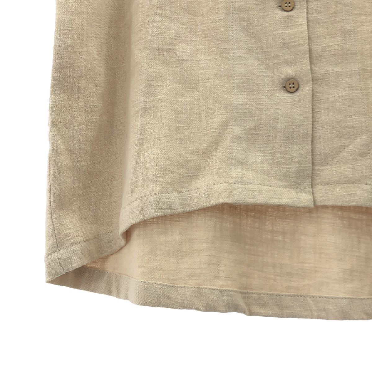 WILD THINGS / ワイルドシングス × k3&co. オープンカラーシャツ