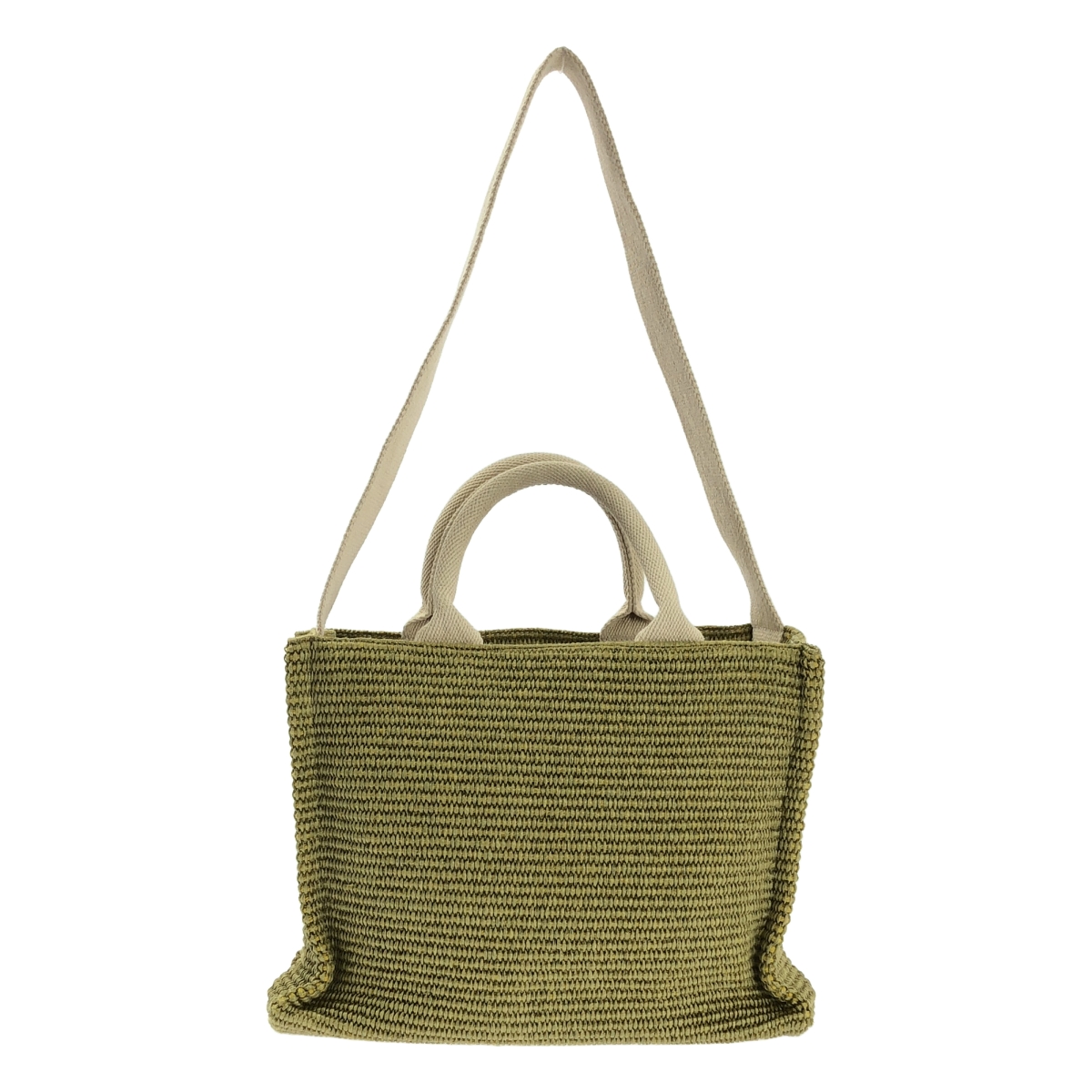 MARNI / マルニ ラフィア エフェクト スモール 2way トートバッグ