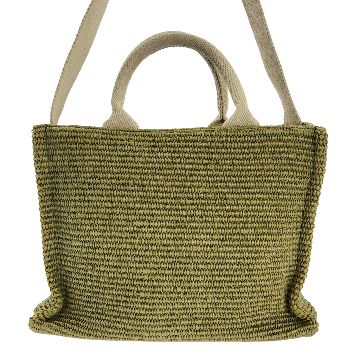 MARNI / マルニ ラフィア エフェクト スモール 2way トートバッグ