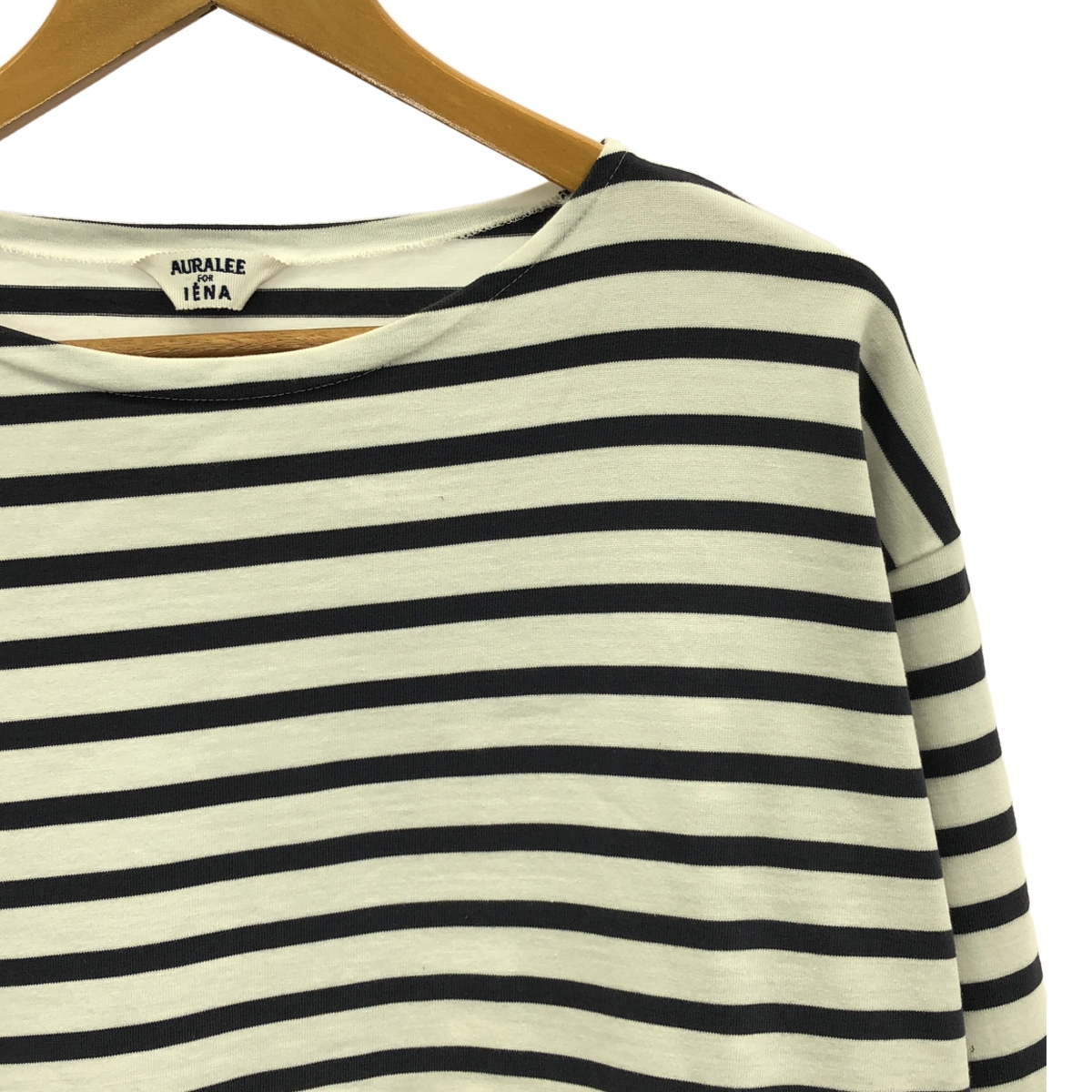 AURALEE / オーラリー IENA 別注 バスクシャツ ボーダー カットソー