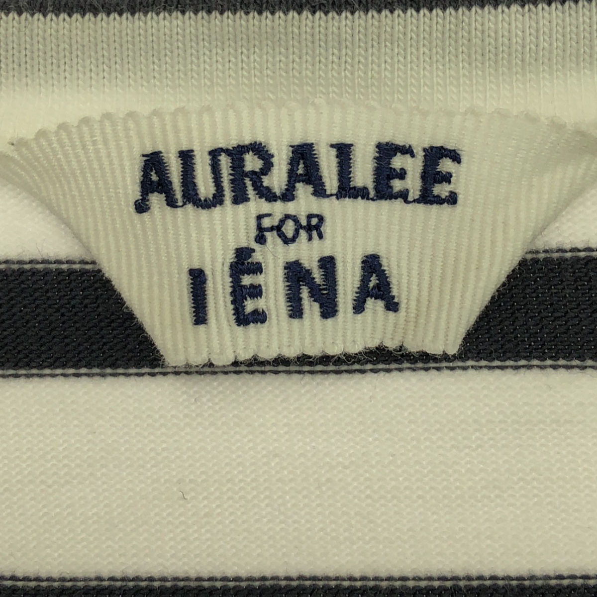 AURALEE / オーラリー IENA 別注 バスクシャツ ボーダー カットソー