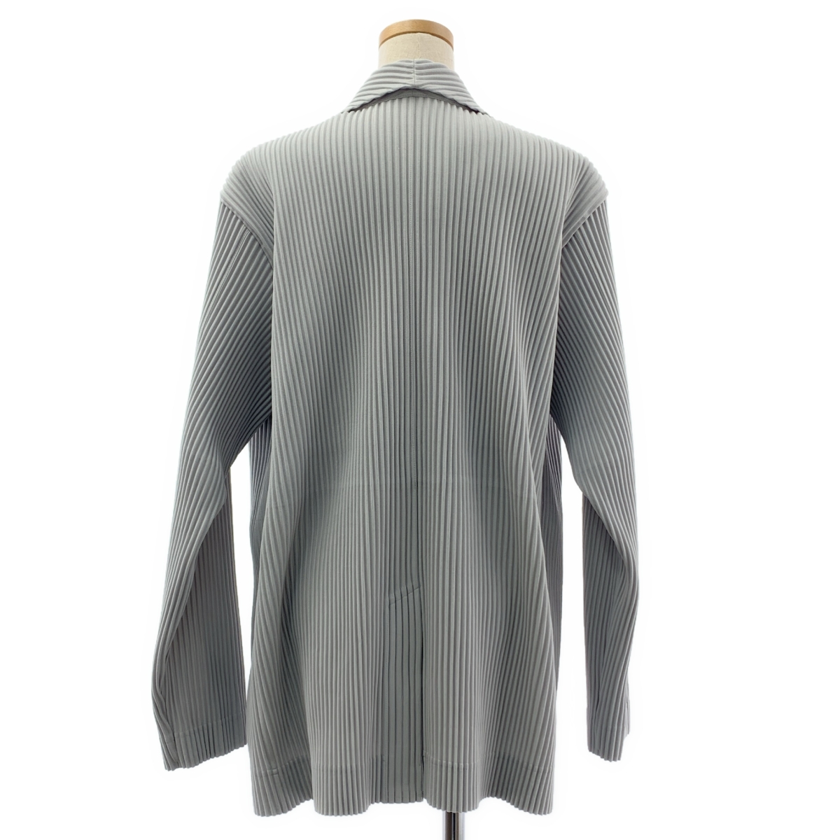 HOMME PLISSE ISSEY MIYAKE / オムプリッセイッセイミヤケ BASICS / プリーツ シングルブレスト オーバー ジャケット