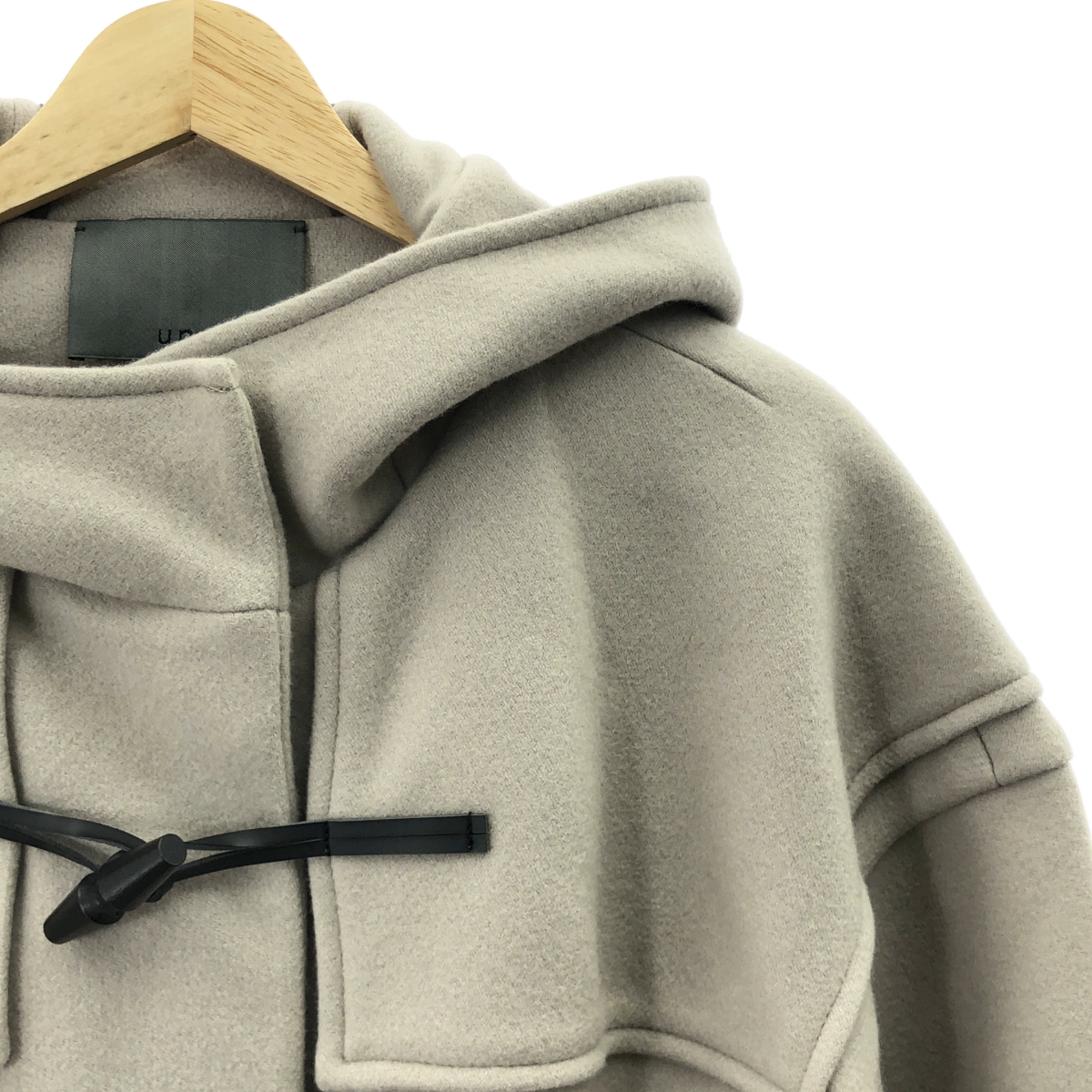 uncrave / アンクレイヴ ウール メルトン ダッフルコート フーディ