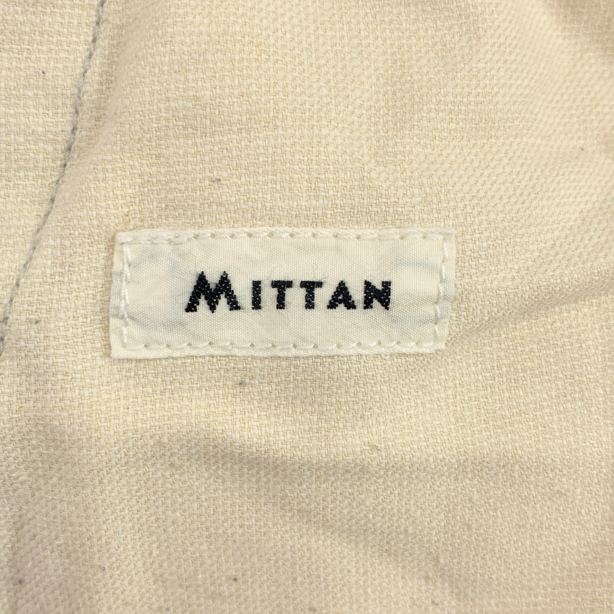 MITTAN / ミッタン リネン コットン イージーパンツ