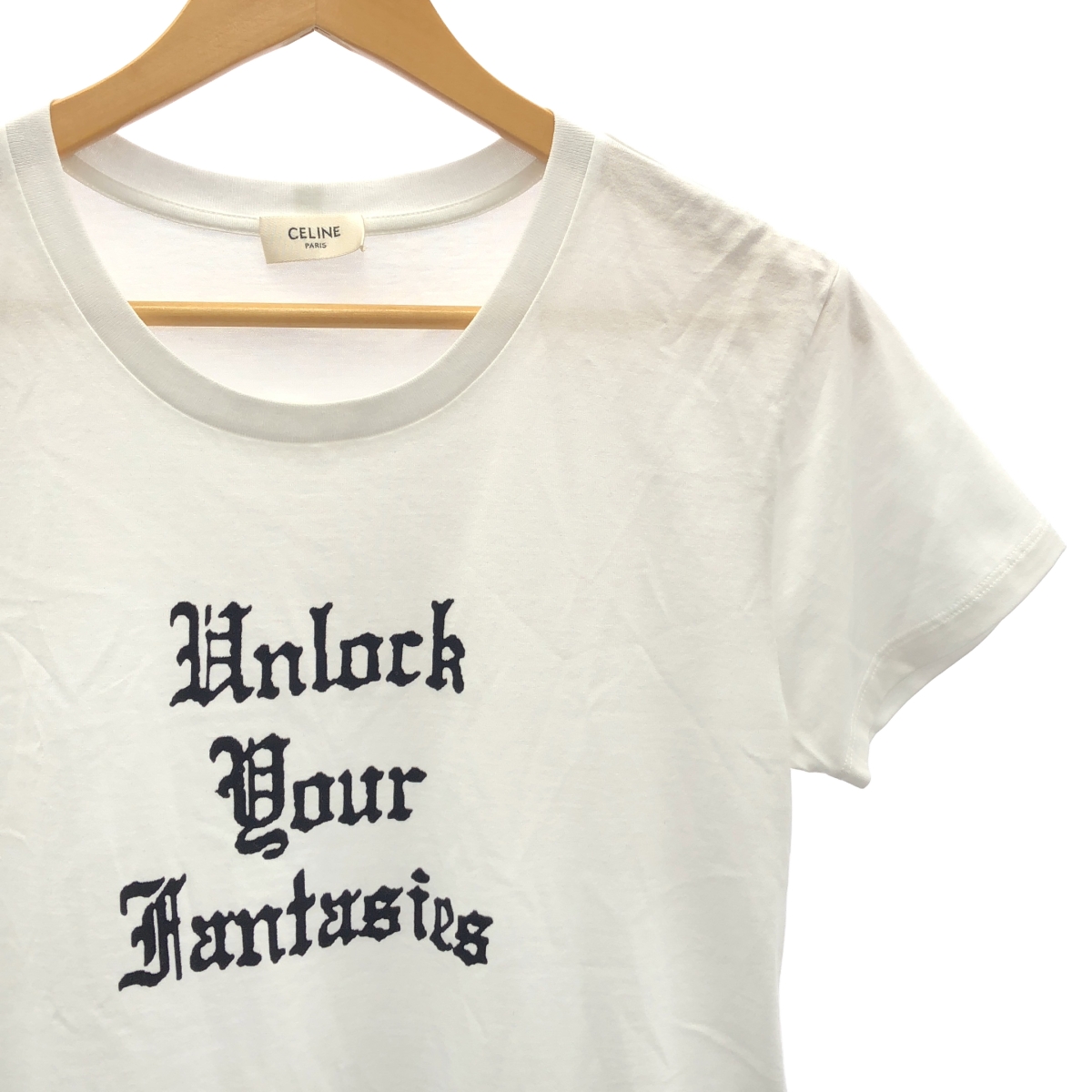 CELINE / セリーヌ ×CODY DEFRANCO コーディデフランコ / UNLOCK YOUR FANTASIES フェルトプリント Tシャツ