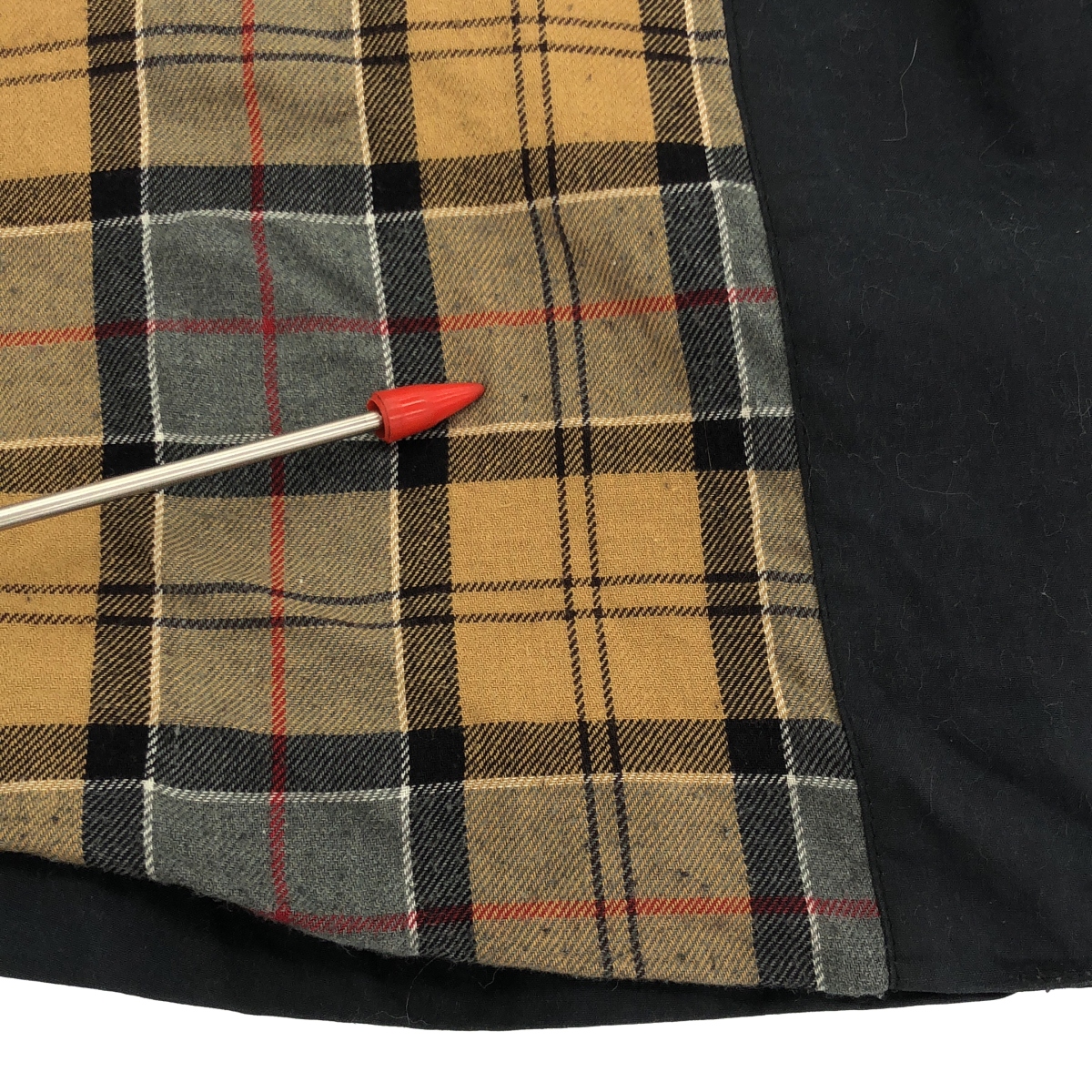 Barbour / バブアー オイルド ベルテッド トレンチコート / 総柄裏地