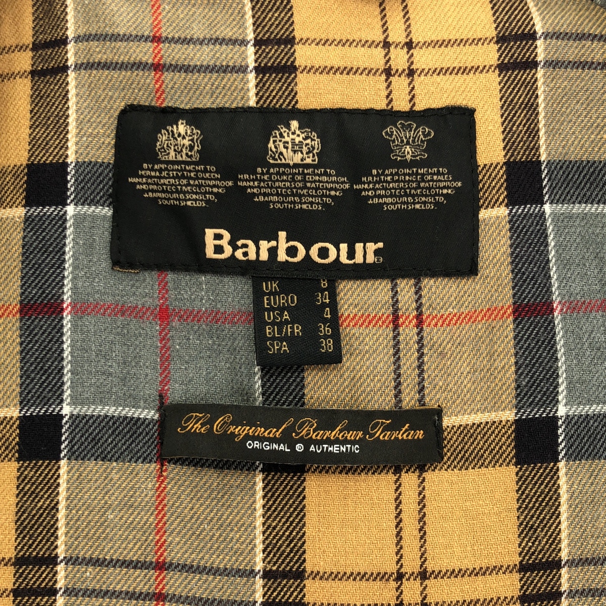 Barbour / バブアー オイルド ベルテッド トレンチコート / 総柄裏地