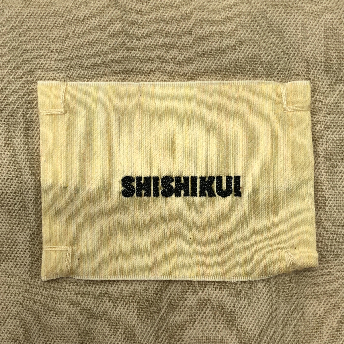 THE SHISHIKUI / シシクイ Mix cardigan クルーネック カーディガン