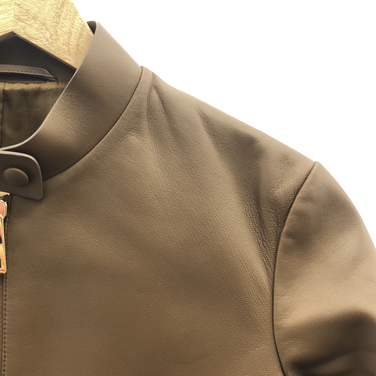 その他 SINGLE RIDERS ラムレザー シングル ライダースジャケット