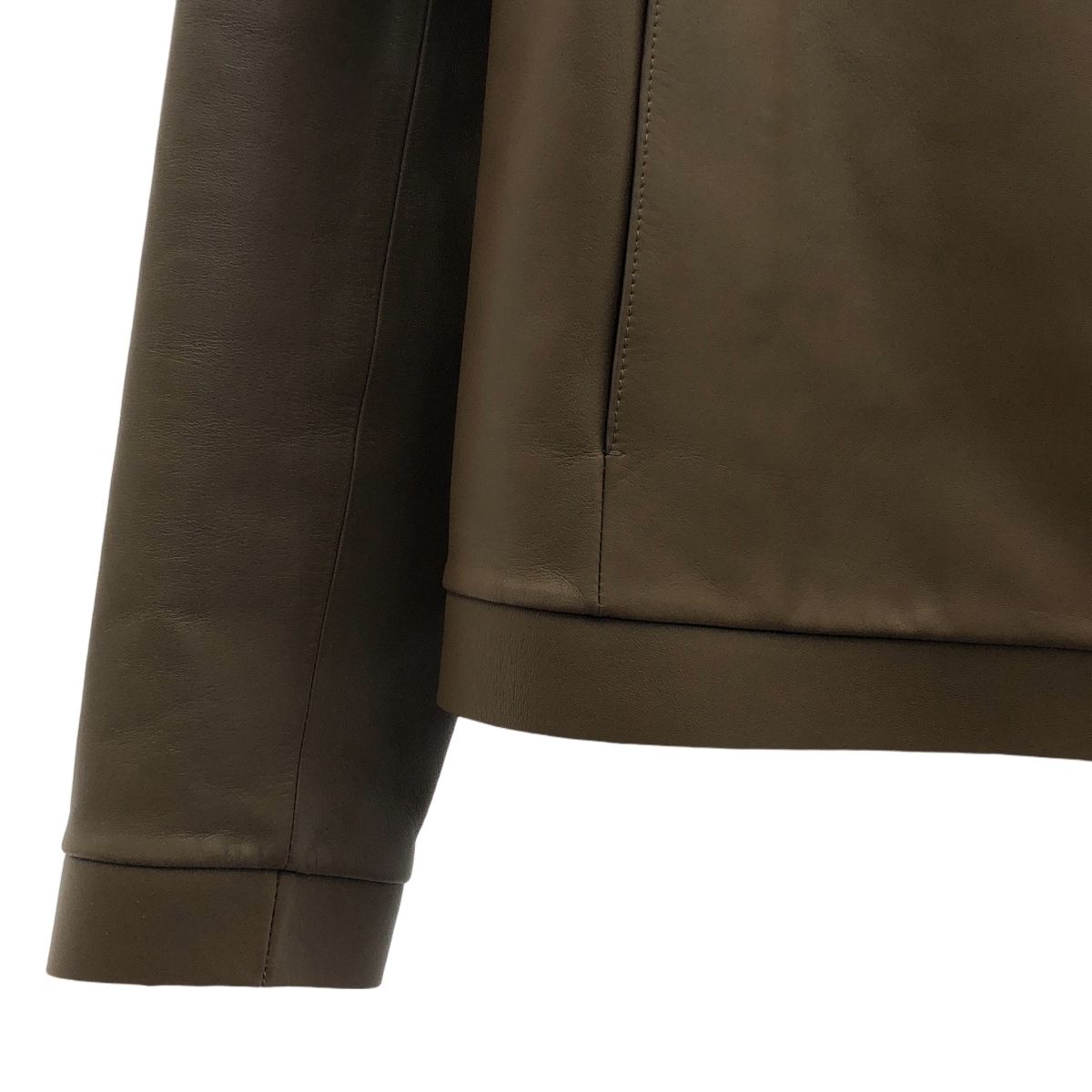 その他 SINGLE RIDERS ラムレザー シングル ライダースジャケット