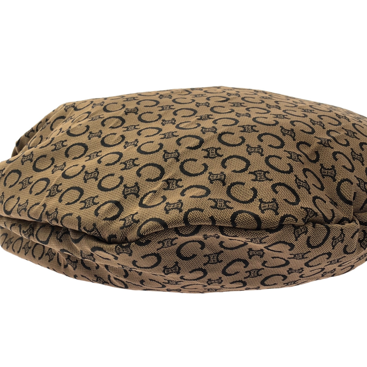 CELINE / セリーヌ マカダム柄 サークルハンドル キャンバス ハンドバッグ