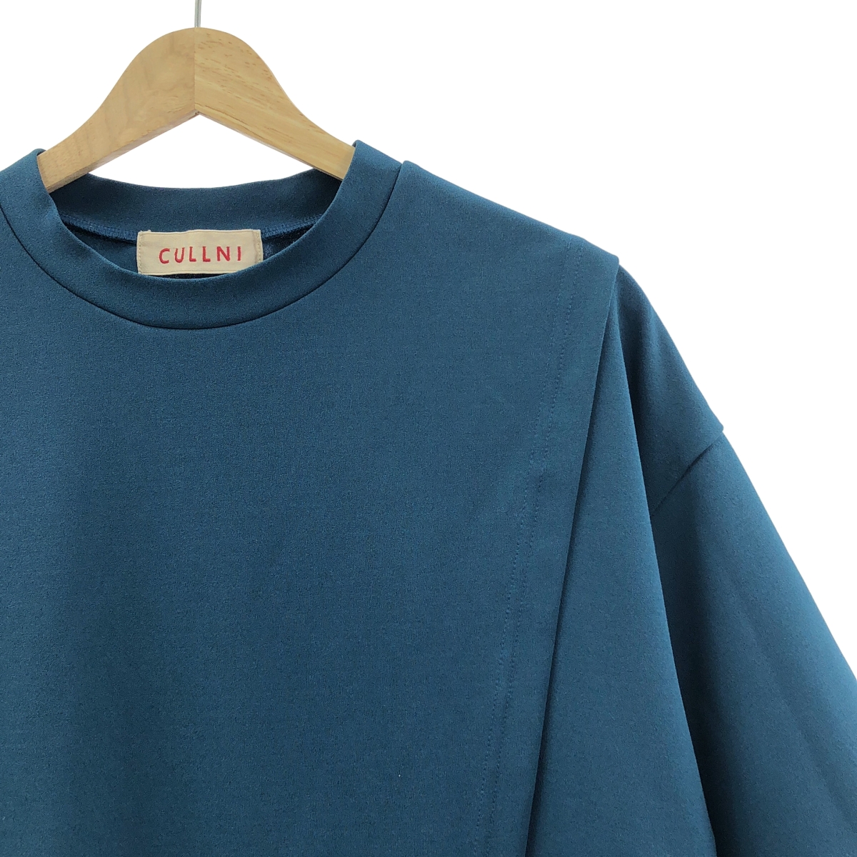 CULLNI / クルニ アシンメトリー レイヤード カットソー