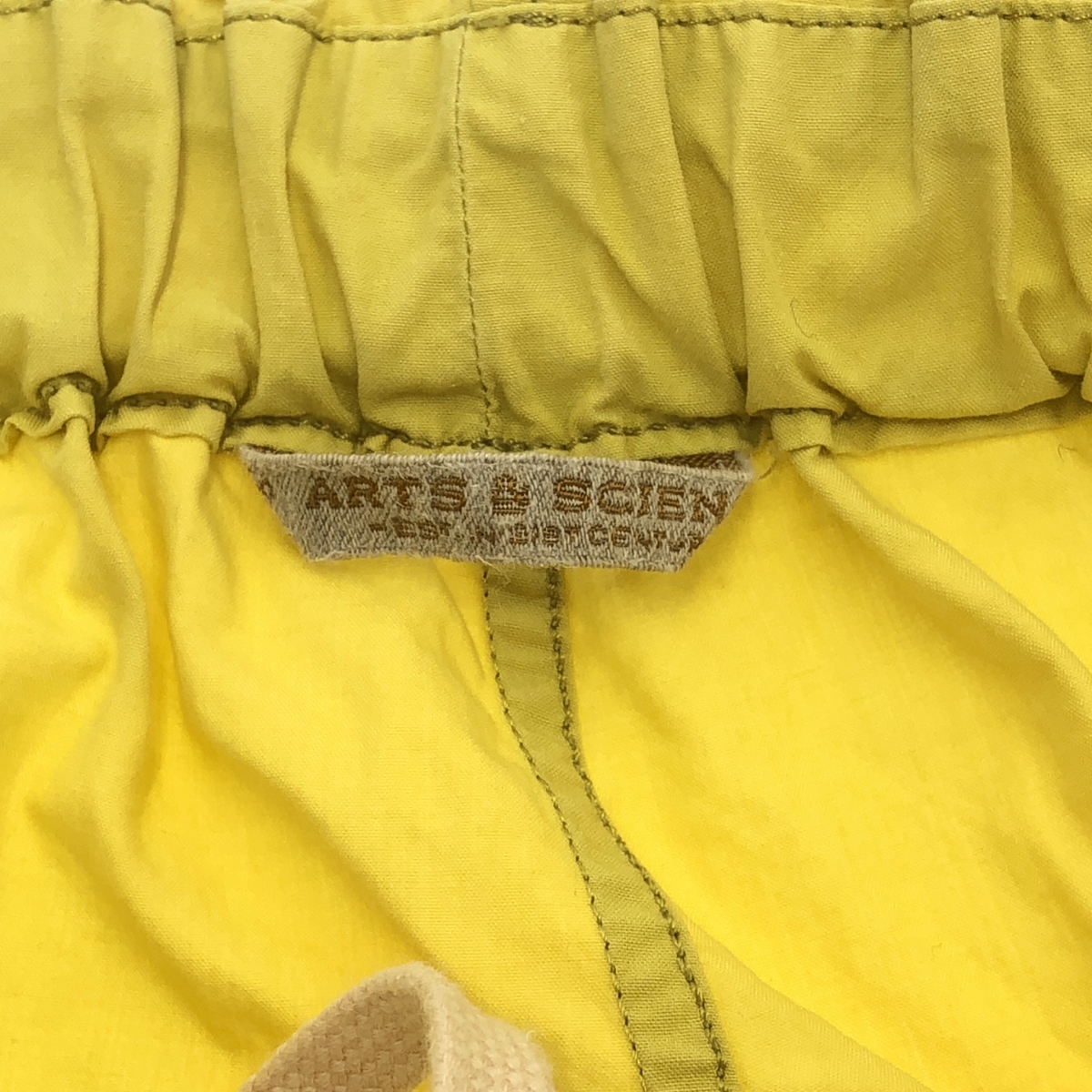 ARTS&SCIENCE / アーツアンドサイエンス コットン イージーパンツ