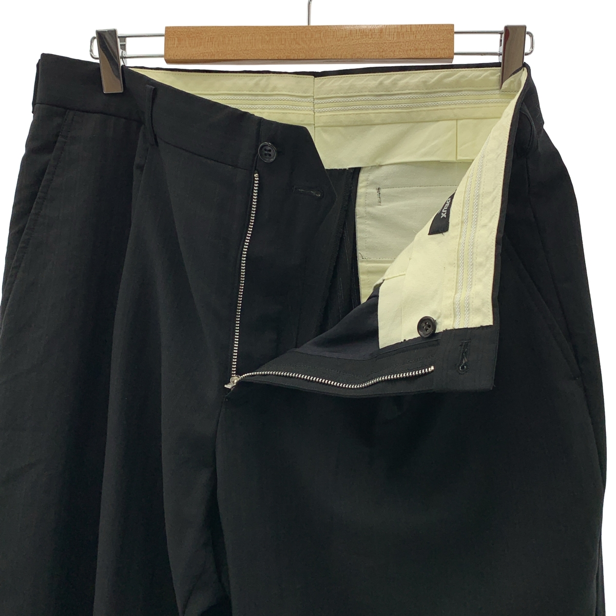 COMME des GARCONS HOMME DEUX / コムデギャルソンオムドゥ ジャガード テーパード スラックス パンツ