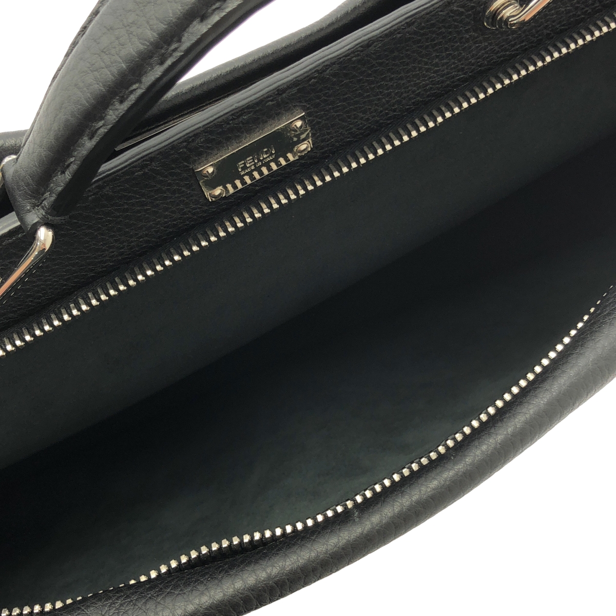 FENDI / フェンディ セレリア ピーカブー アイコニック バグズアイ 2way レザー ブリーフケース