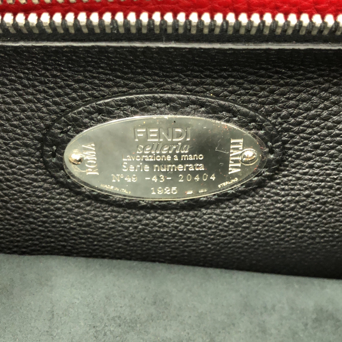 FENDI / フェンディ セレリア ピーカブー アイコニック バグズアイ 2way レザー ブリーフケース