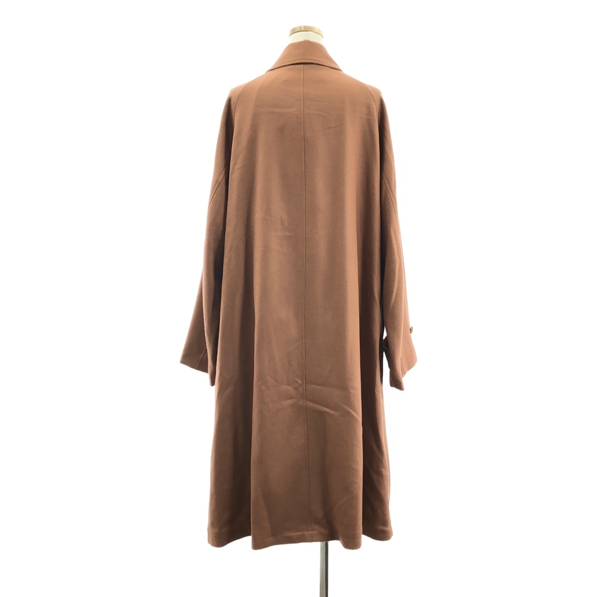 POLYPLOID / ポリプロイド LONG COAT C ステンカラー ウール ロングコート