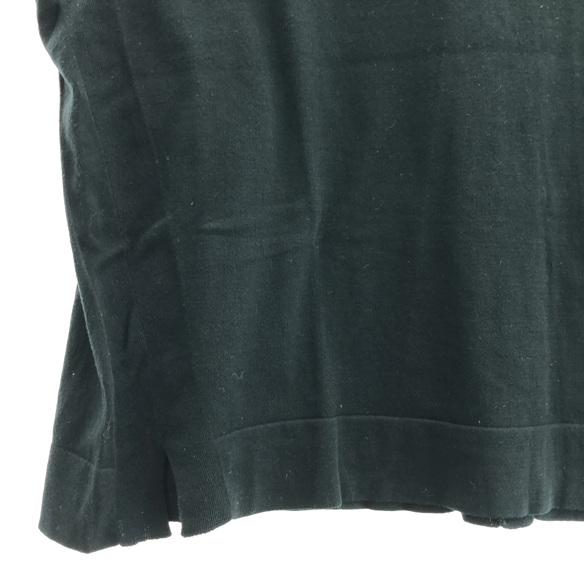 Drawer / ドゥロワー コットン スリット ノースリーブ サマーニット