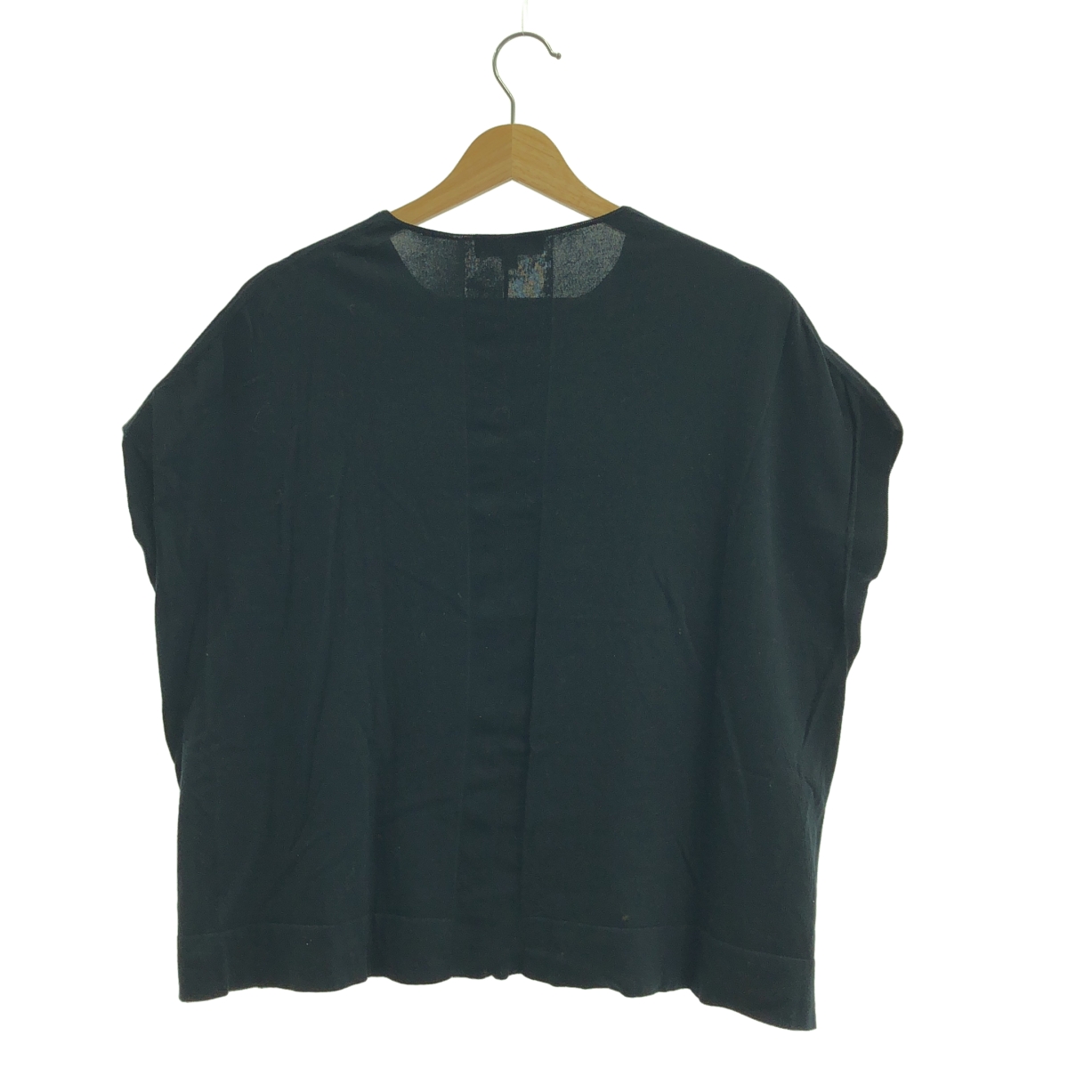 Drawer / ドゥロワー コットン スリット ノースリーブ サマーニット