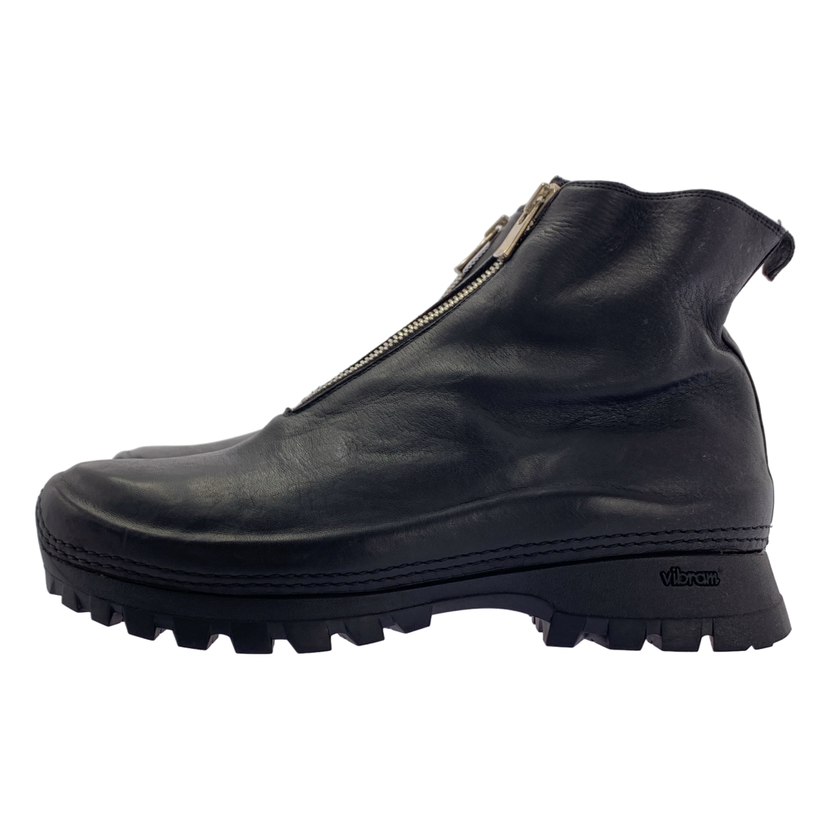 GUIDI / グイディ VS01 TREK SOFT HORSE FULL GRAIN / フロントジップブーツ ホースレザー ビブラムソール