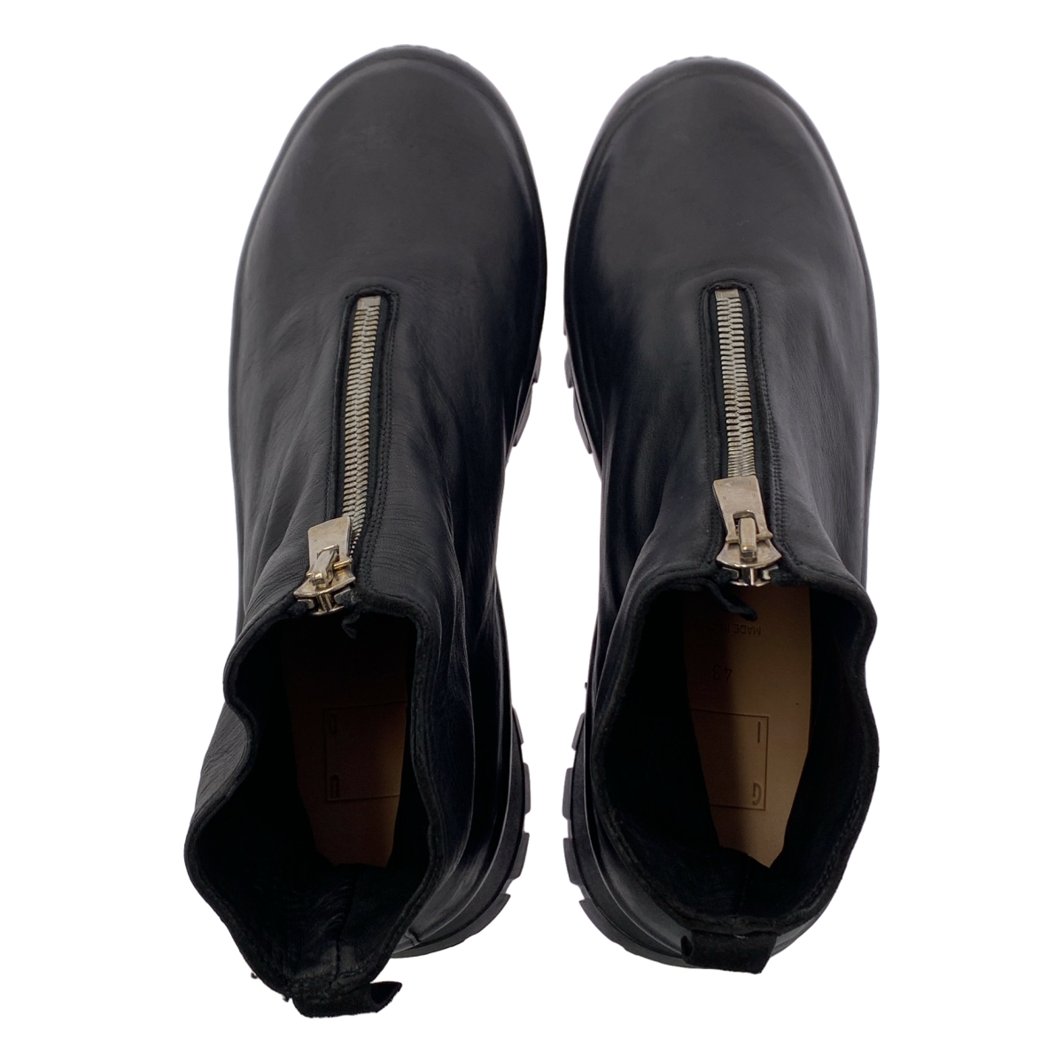 GUIDI / グイディ VS01 TREK SOFT HORSE FULL GRAIN / フロントジップブーツ ホースレザー ビブラムソール