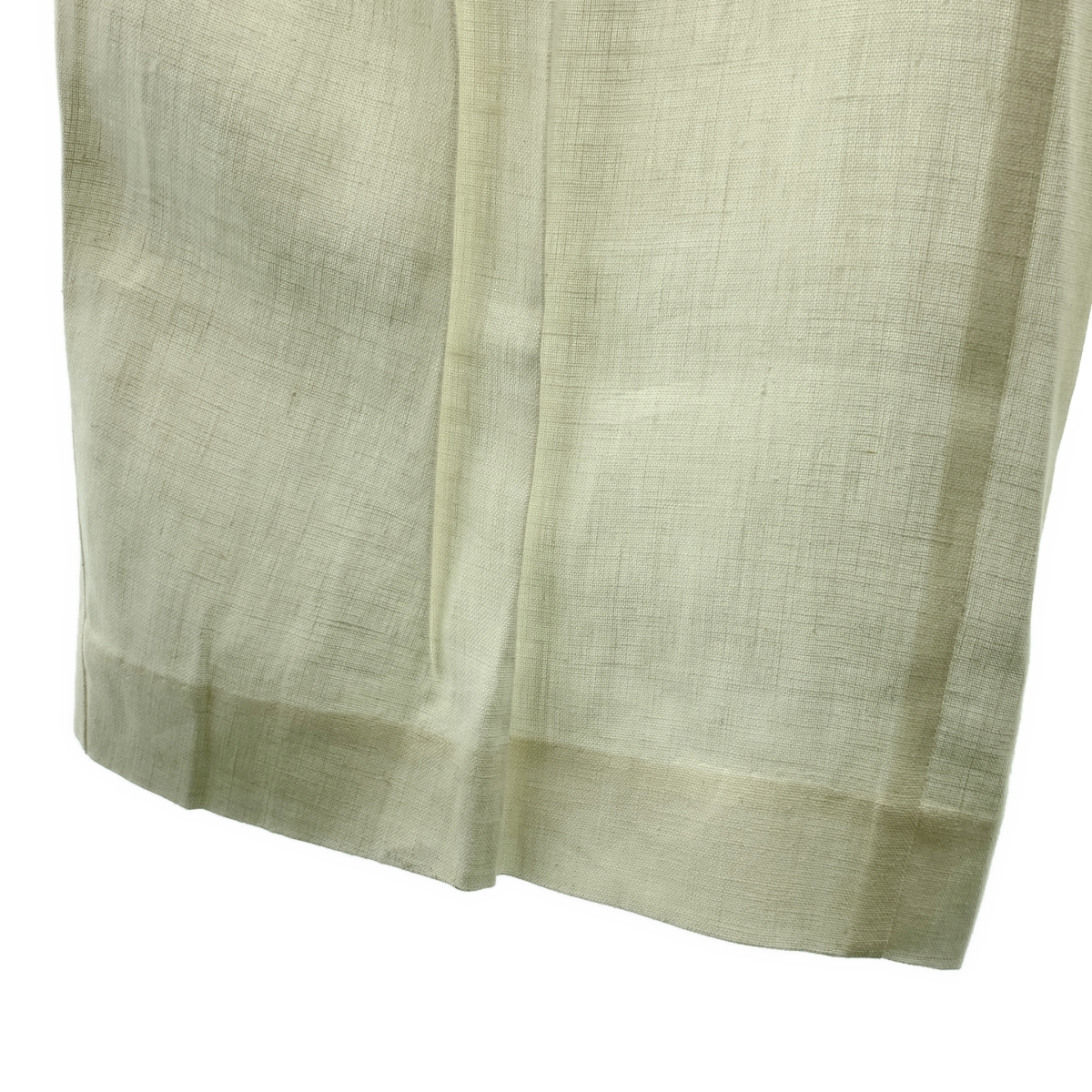 MYLAN / マイラン Wide Tack Pants リネン ワイドタックパンツ