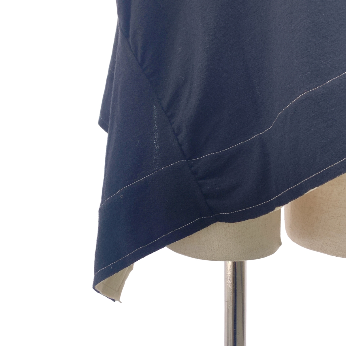 Y's / ワイズヨウジヤマモト ウール 変形 スリーブレス ニット プルオーバー