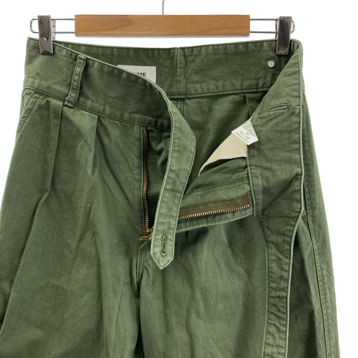 SINME / シンメ コットンチノ グルカパンツ