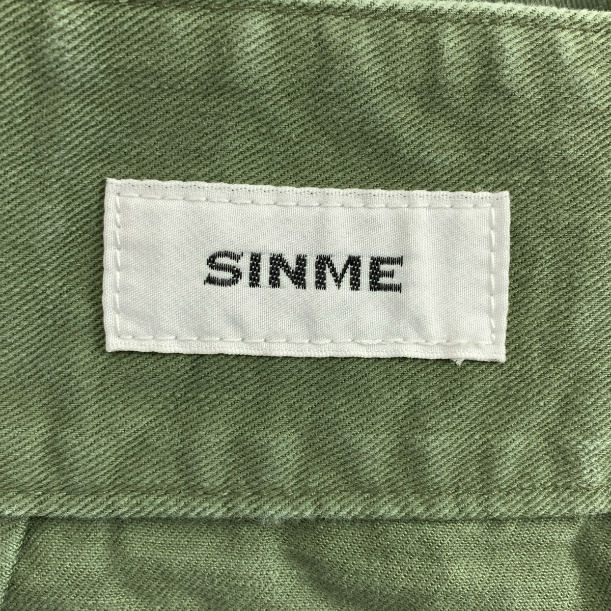 SINME / シンメ コットンチノ グルカパンツ