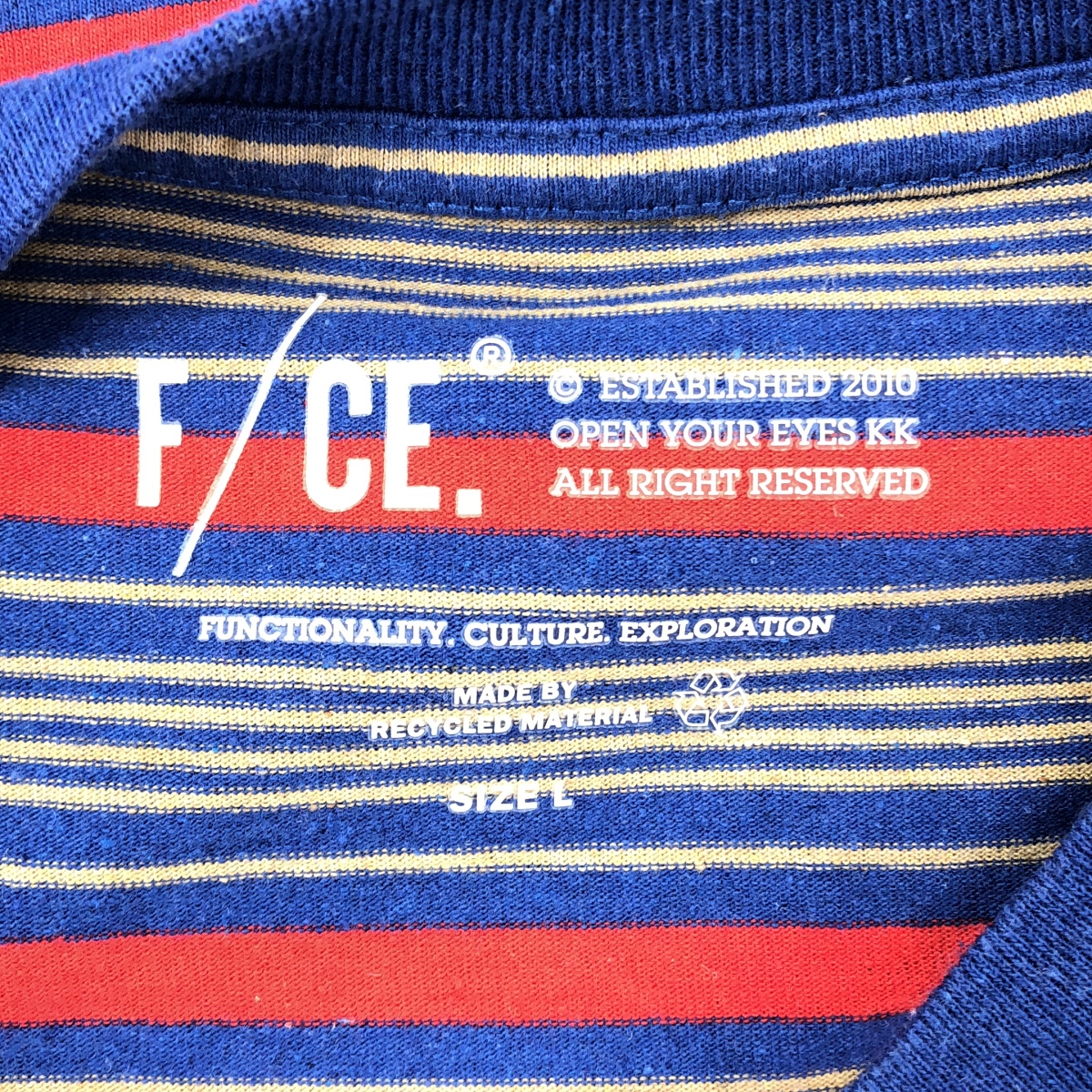 F/CE. / エフシーイー BORDER RECYCLE RINGER T ボーダー リサイクル リンガー Tシャツ