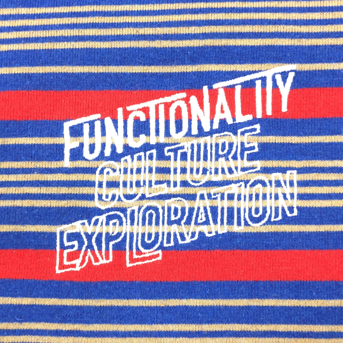 F/CE. / エフシーイー BORDER RECYCLE RINGER T ボーダー リサイクル リンガー Tシャツ