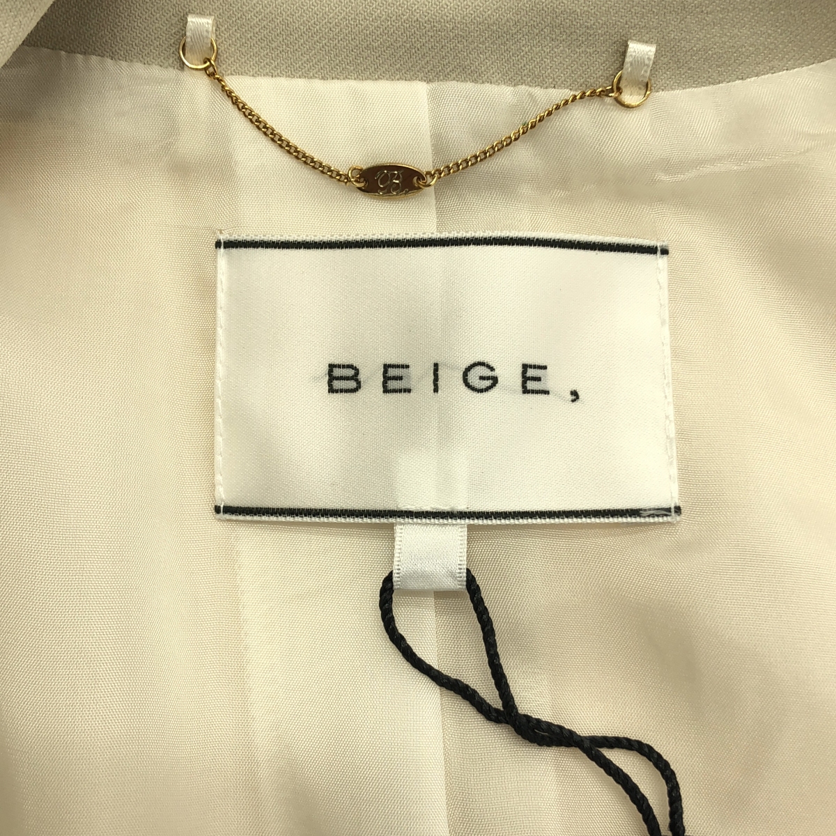 BEIGE， / ベイジ VILLAZ / ダブルブレスト ジャケット / 総裏地