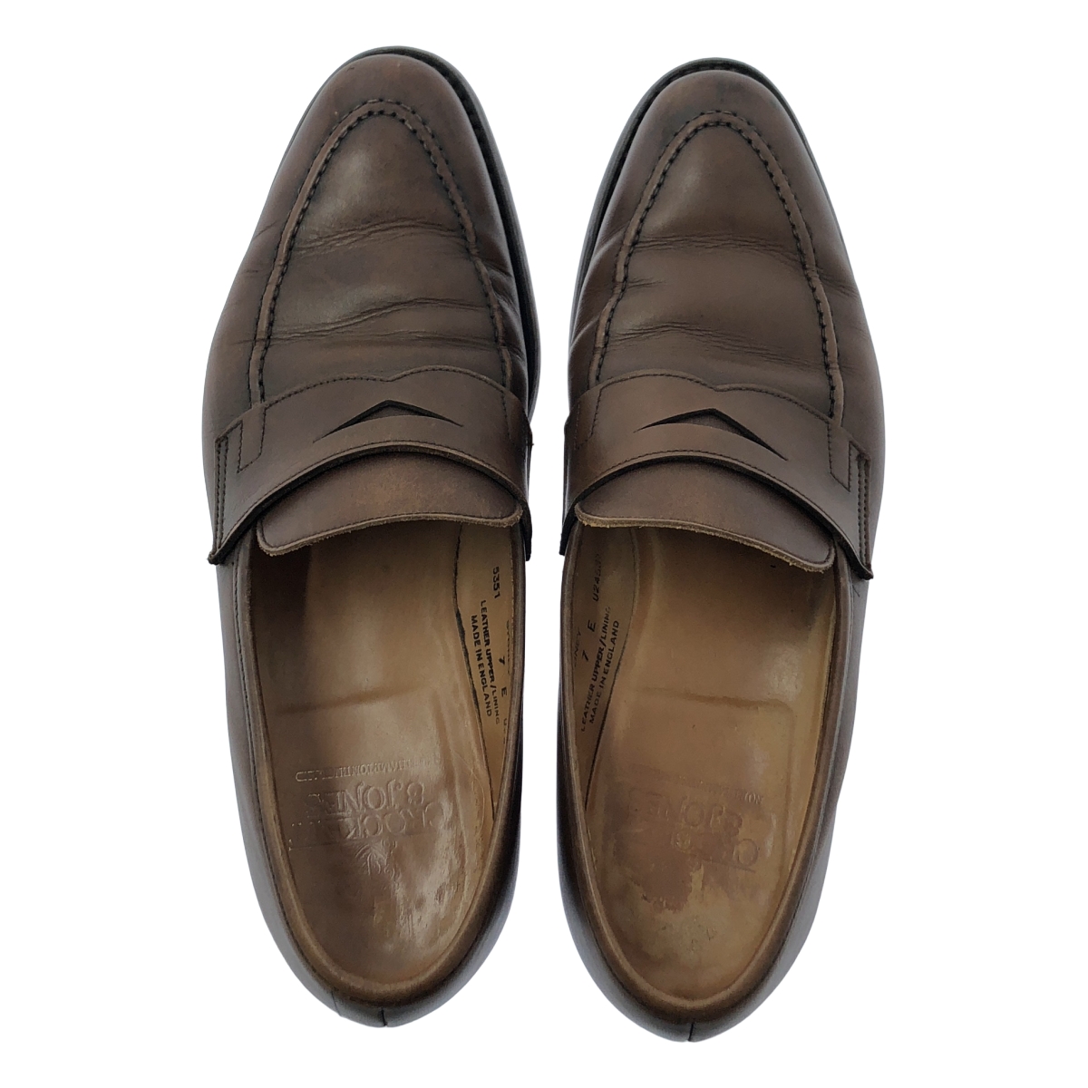 CROCKETT&JONES / クロケット&ジョーンズ SYDNEY シドニー レザー ペニーローファー