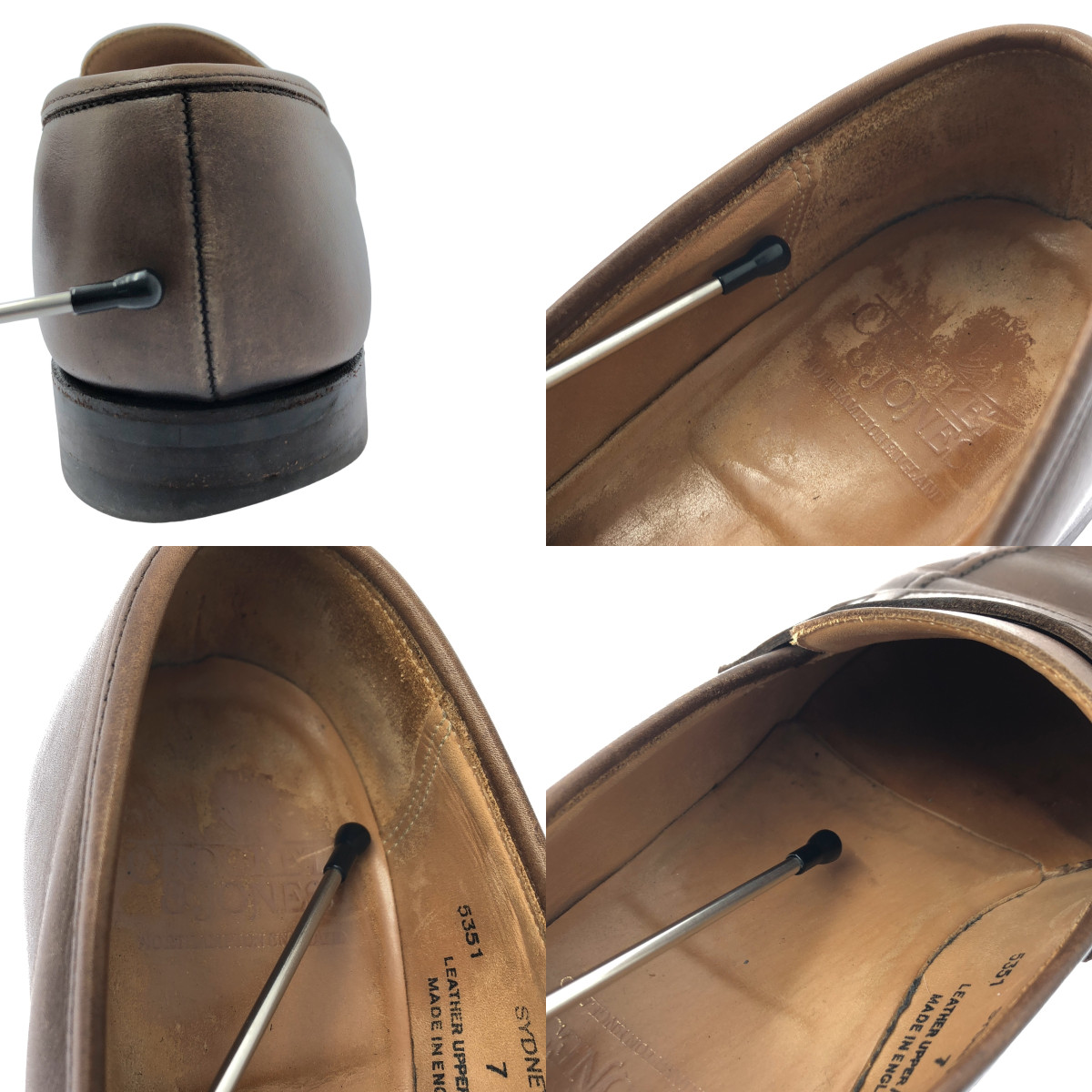 CROCKETT&JONES / クロケット&ジョーンズ SYDNEY シドニー レザー ペニーローファー