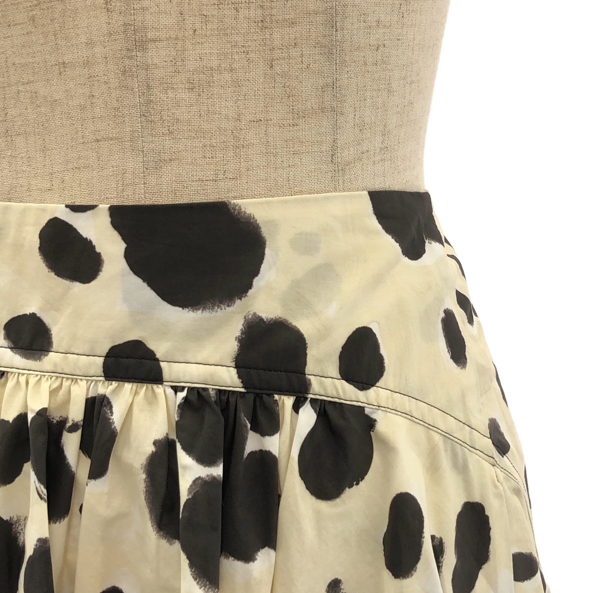 MARNI / マルニ 総柄 ギャザー ボリューム スカート