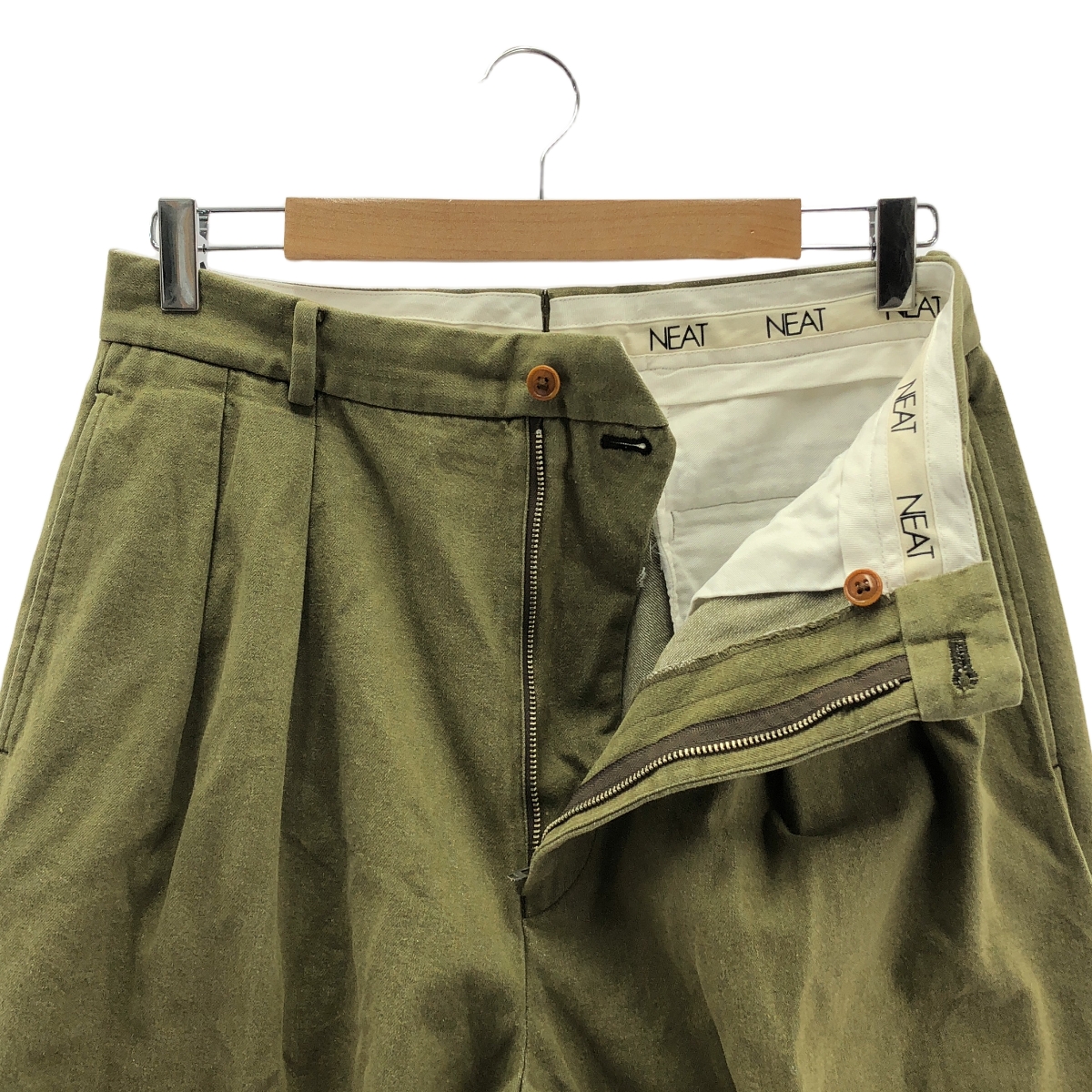 NEAT / ニート コットン カットオフ 4タック パンツ