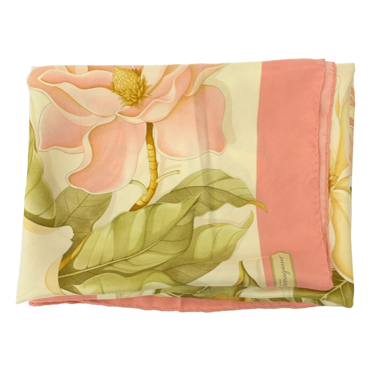 Salvatore Ferragamo / サルヴァトーレフェラガモ フローラル柄 大判ストール