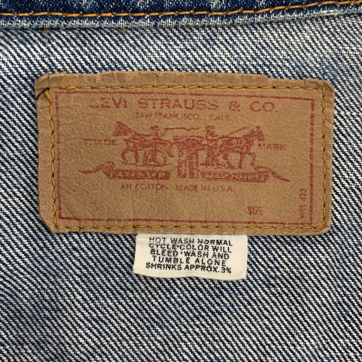 Levi's / リーバイス 60s ヴィンテージ 70505 BIG-E 4TH デニム トラッカージャケット 刻印521