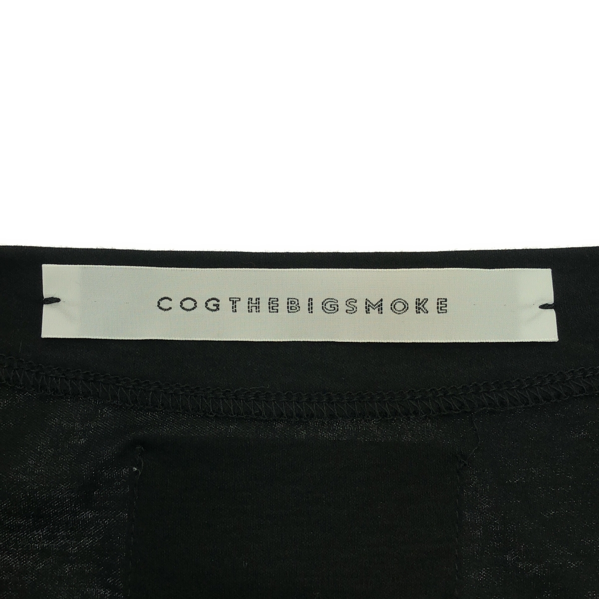 COGTHEBIGSMOKE / コグザビッグスモーク BELL TOP LONG SLEEVE ベルトップ ロングスリーブ カットソー