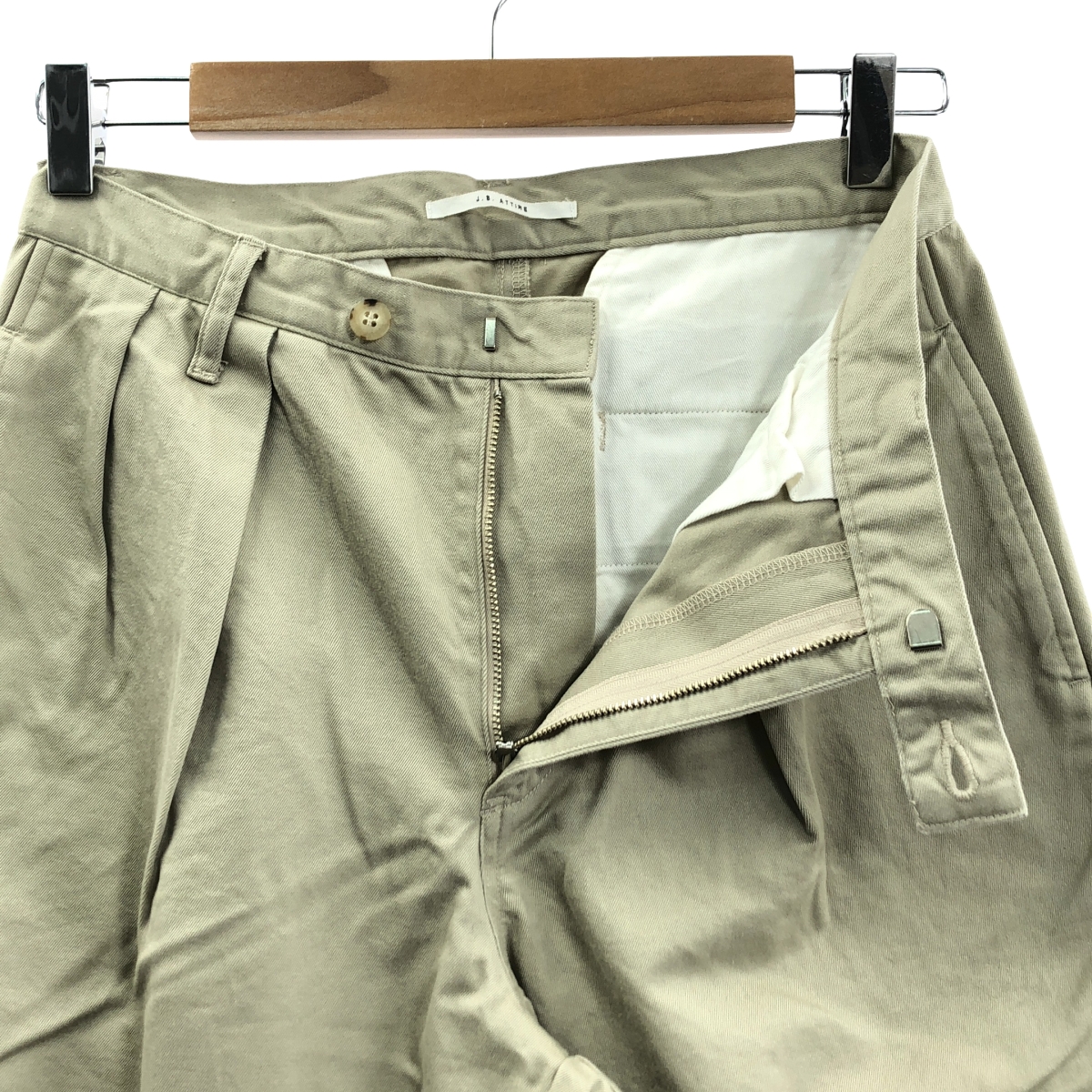 その他 Paris trouser / ロゴ 2タック トラウザーズ パンツ