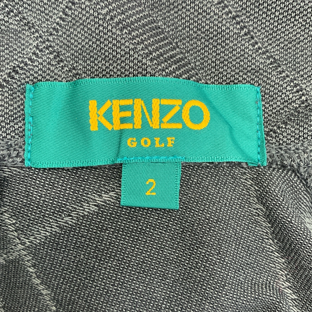 KENZO / ケンゾー golf / バックジップ ハイネック カットソー