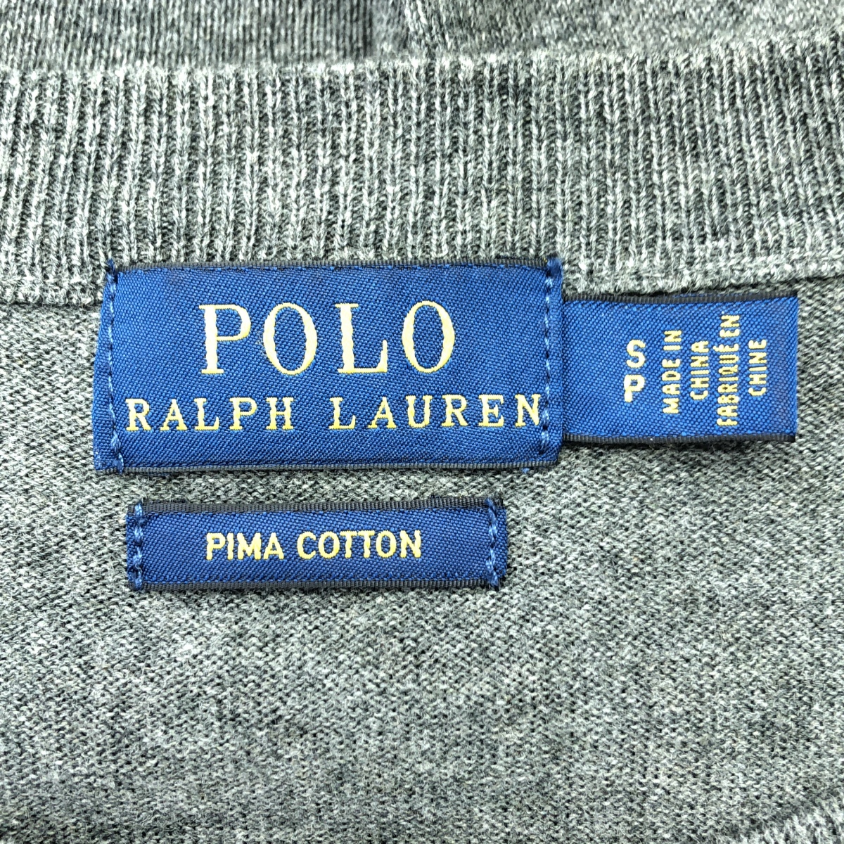 POLO RALPH LAUREN / ポロラルフローレン コットン ロゴ 刺しゅう カーディガン