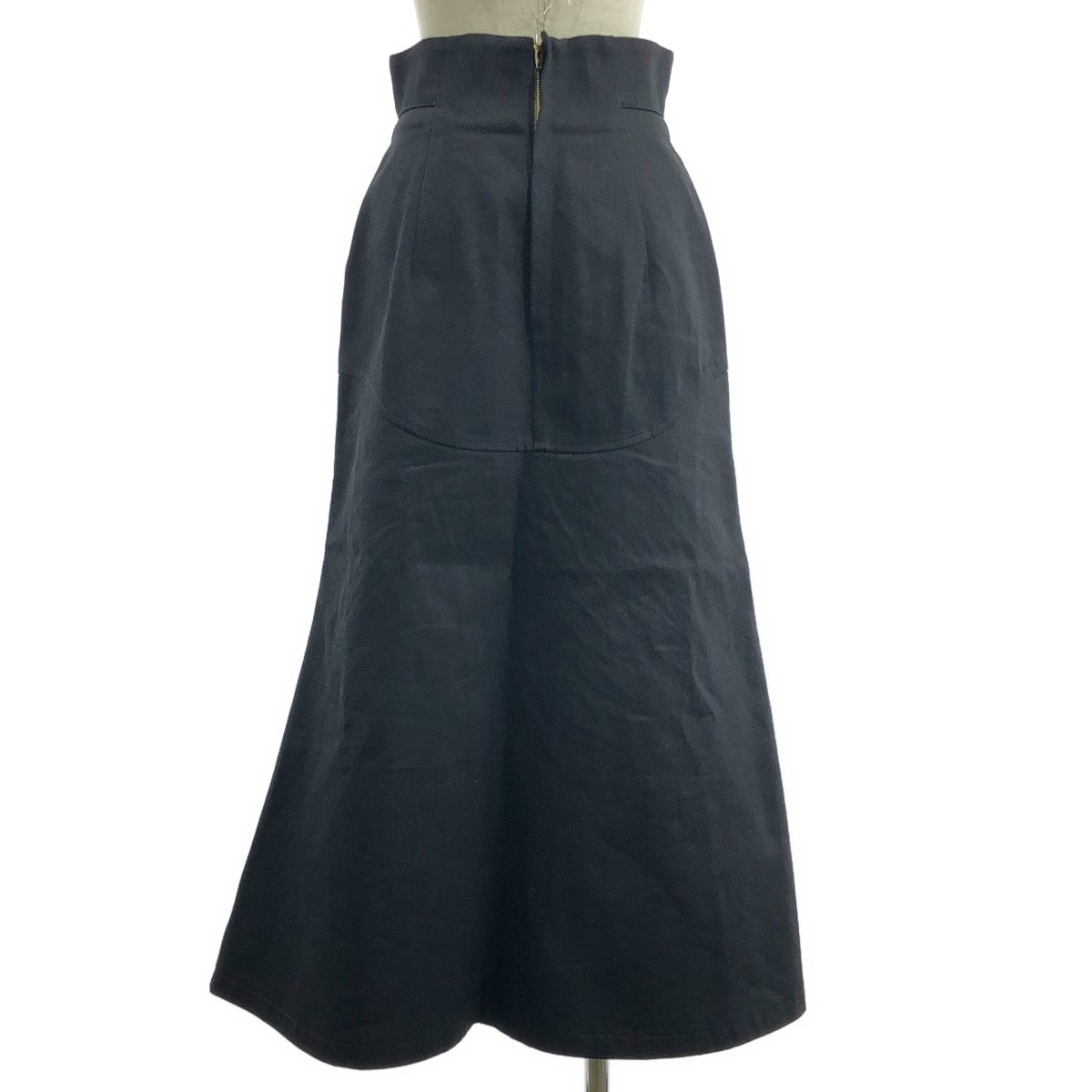 Mame Kurogouchi / マメクロゴウチ Cord Embroidery Detail Denim Skirt コード エンブロイダリー スカート