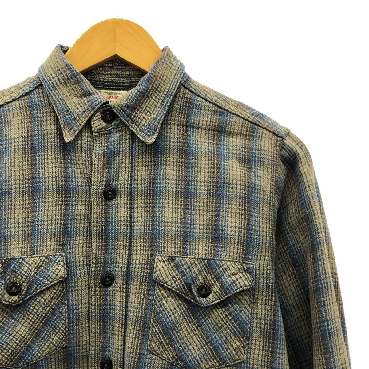 WAREHOUSE / ウエアハウス チェック コットン 長袖 シャツ