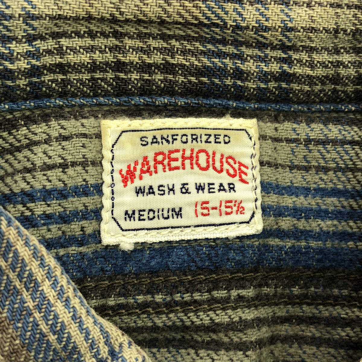 WAREHOUSE / ウエアハウス チェック コットン 長袖 シャツ