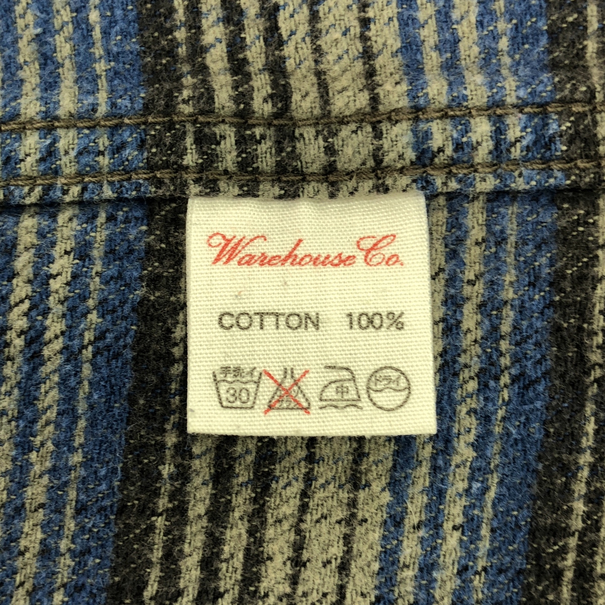WAREHOUSE / ウエアハウス チェック コットン 長袖 シャツ