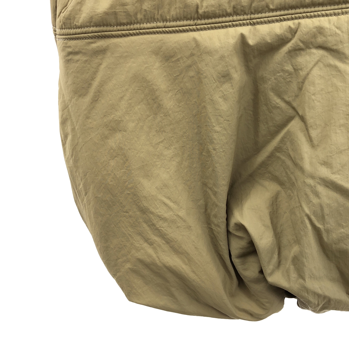 None / male't me't / マレットメット ボリューム ノーカラー ベスト ジャケット