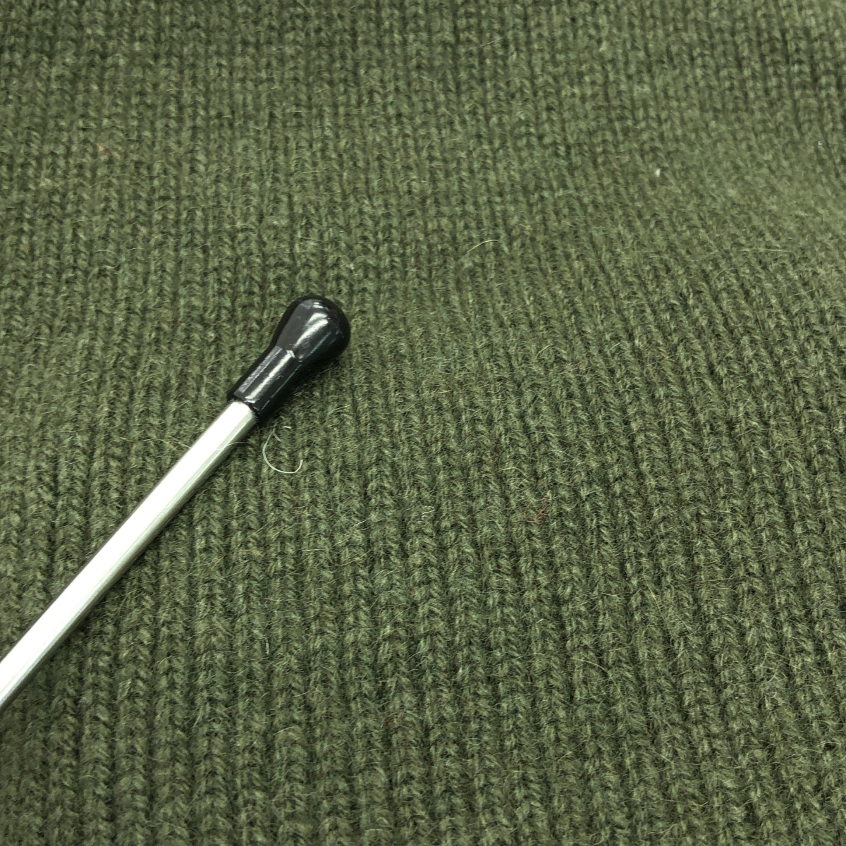 CO / コー カシミヤ クルーネック リブニット